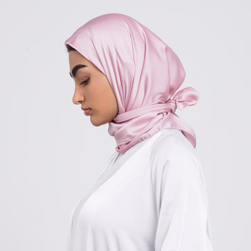 SilkTouch Satin Esarp - Baby Pink