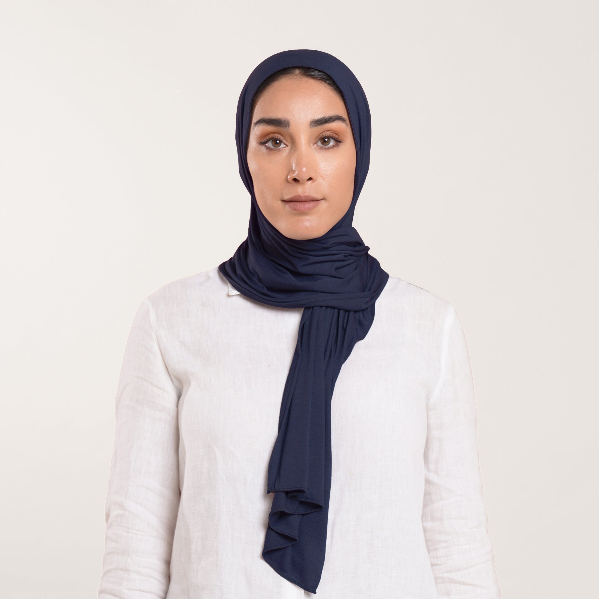Modal Baby Hijab - Deep Navy
