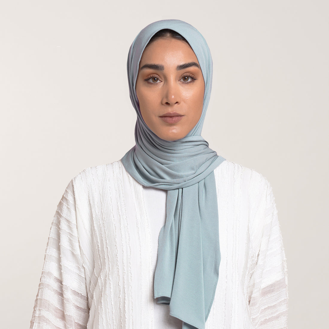 Modal Baby Hijab - Powder Blue