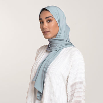 Modal Baby Hijab - Powder Blue