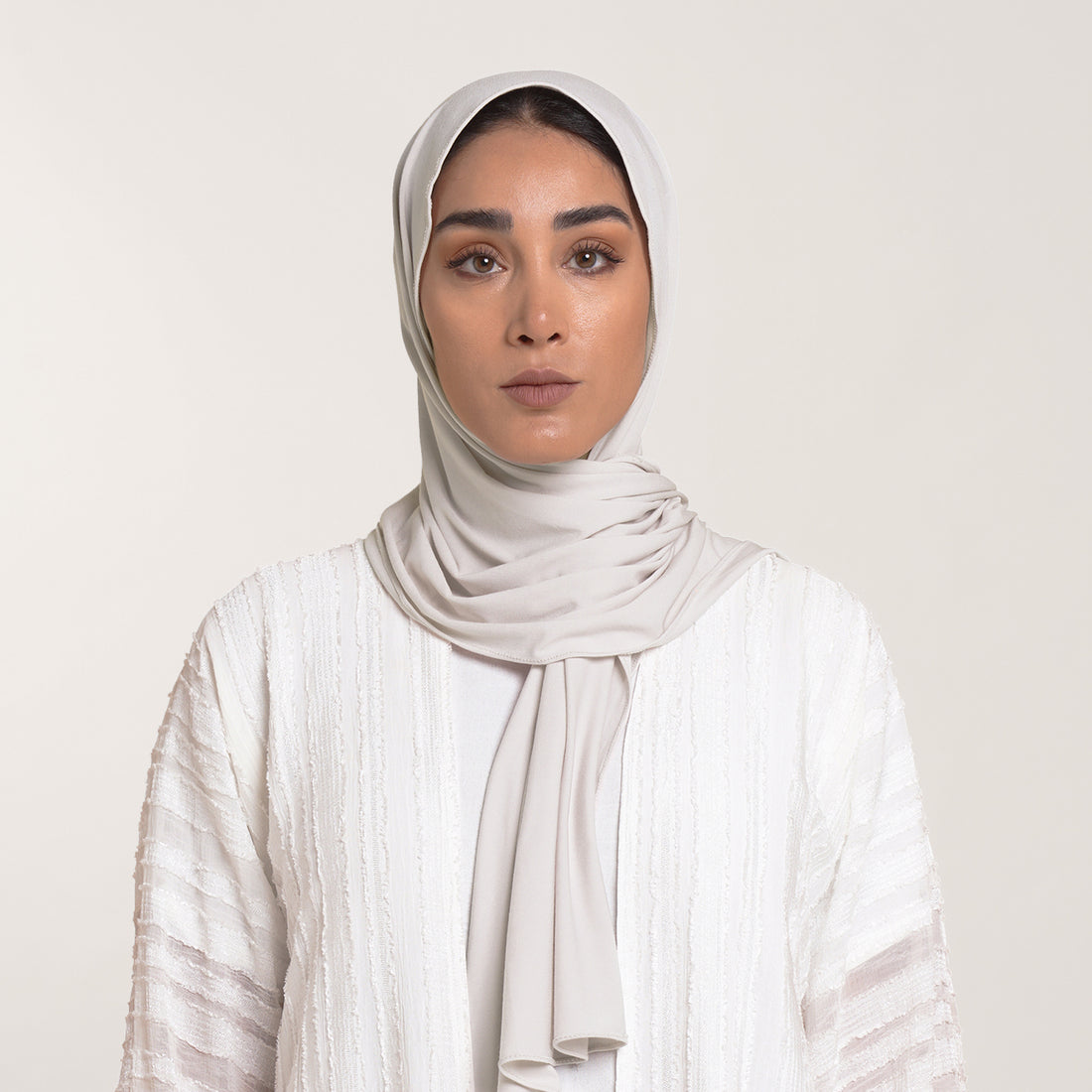 Modal Baby Hijab - Moonstone Grey