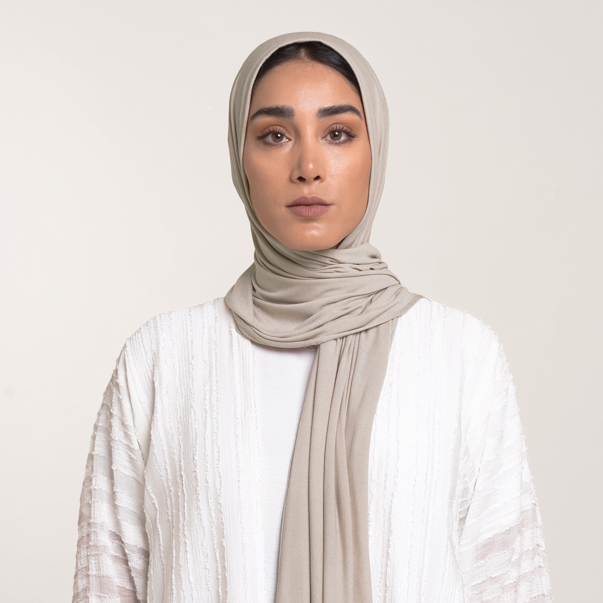 MalMal Cotton Hijab - Oat Beige