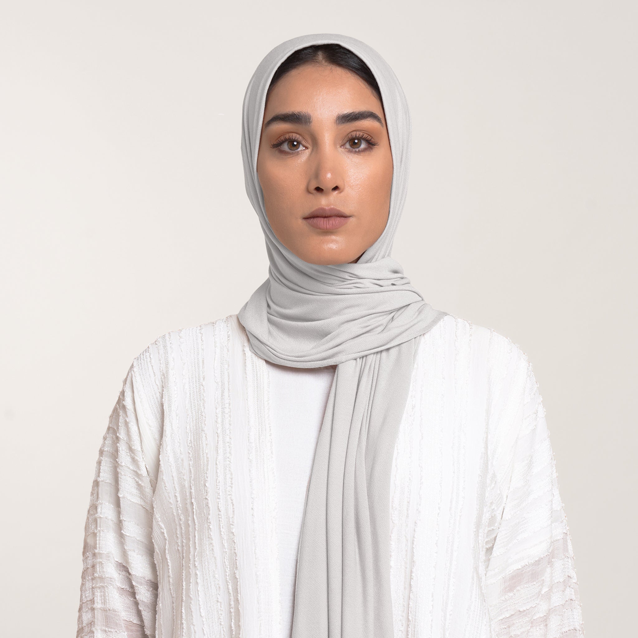 MalMal Cotton Hijab - Mist Grey